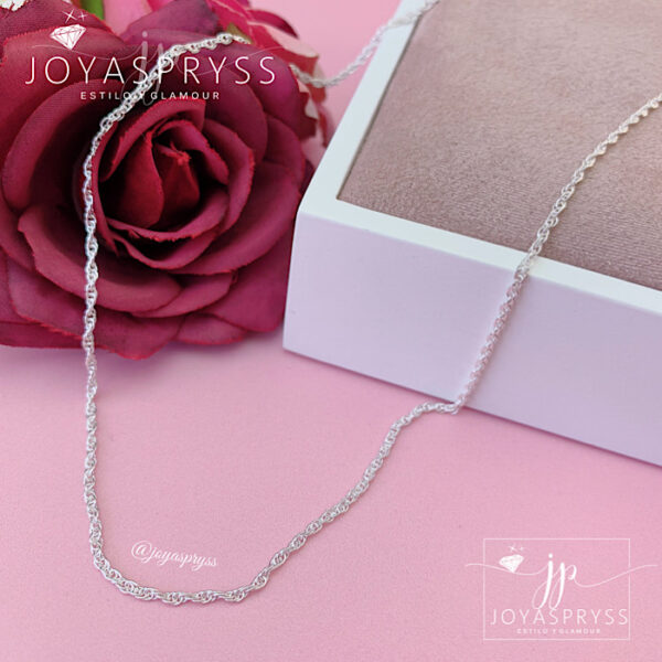 CADENA SEMI TOURBILLON -60 cm