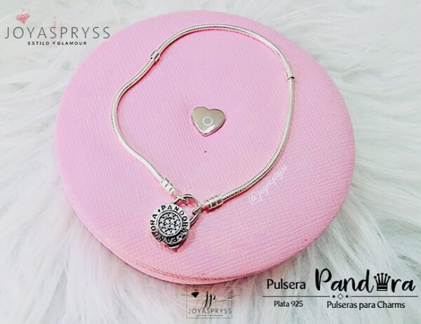 PULSERA CADENA SERPIENTE CON BROCHE CANDADO