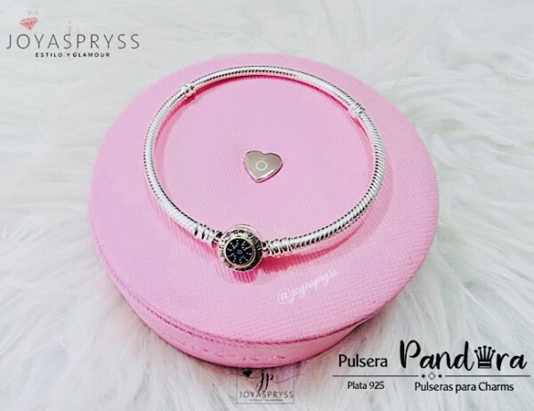 PULSERA CADENA SERPIENTE ZAFIRO