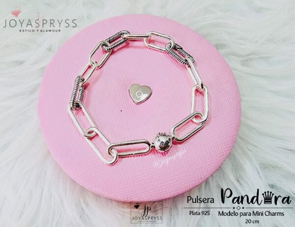 PULSERA ESLABONES 3 CONECTORES