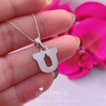 COLGANTE PLATA - INICIAL U