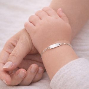 PULSERAS BEBÉ PLATA 925