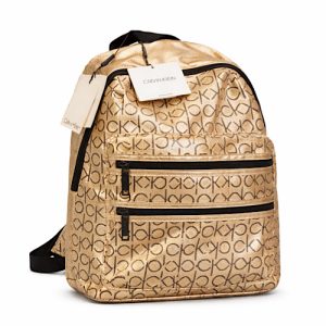MOCHILA CK ROSE GOLD MONOGRAM ORIGINAL