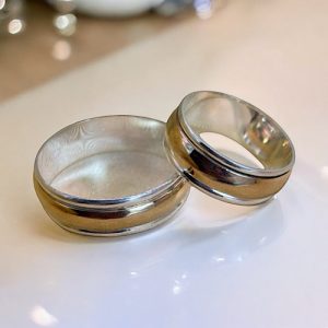 ALIANZAS PLATA/ORO - CLÁSICA BICOLOR