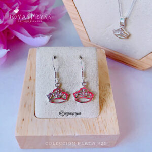 CONJUNTO PLATA - CORONA PRINCESA